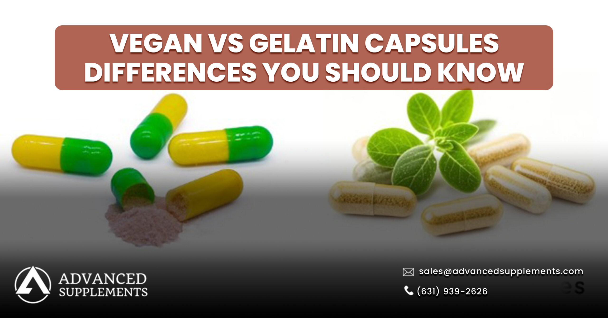 Vegan vs Gelatin Capsules