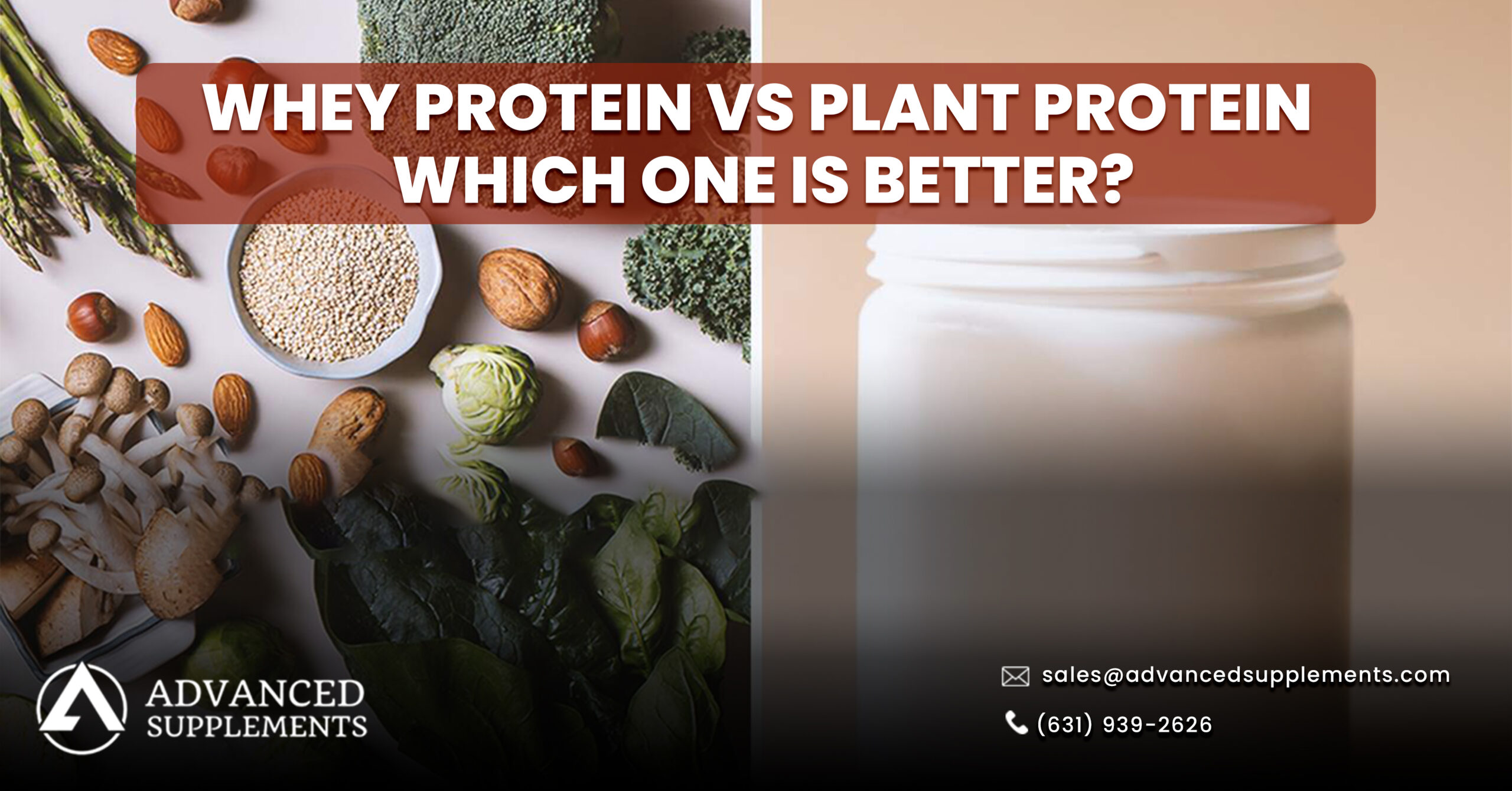 Whey Protein vs. Plant Protein