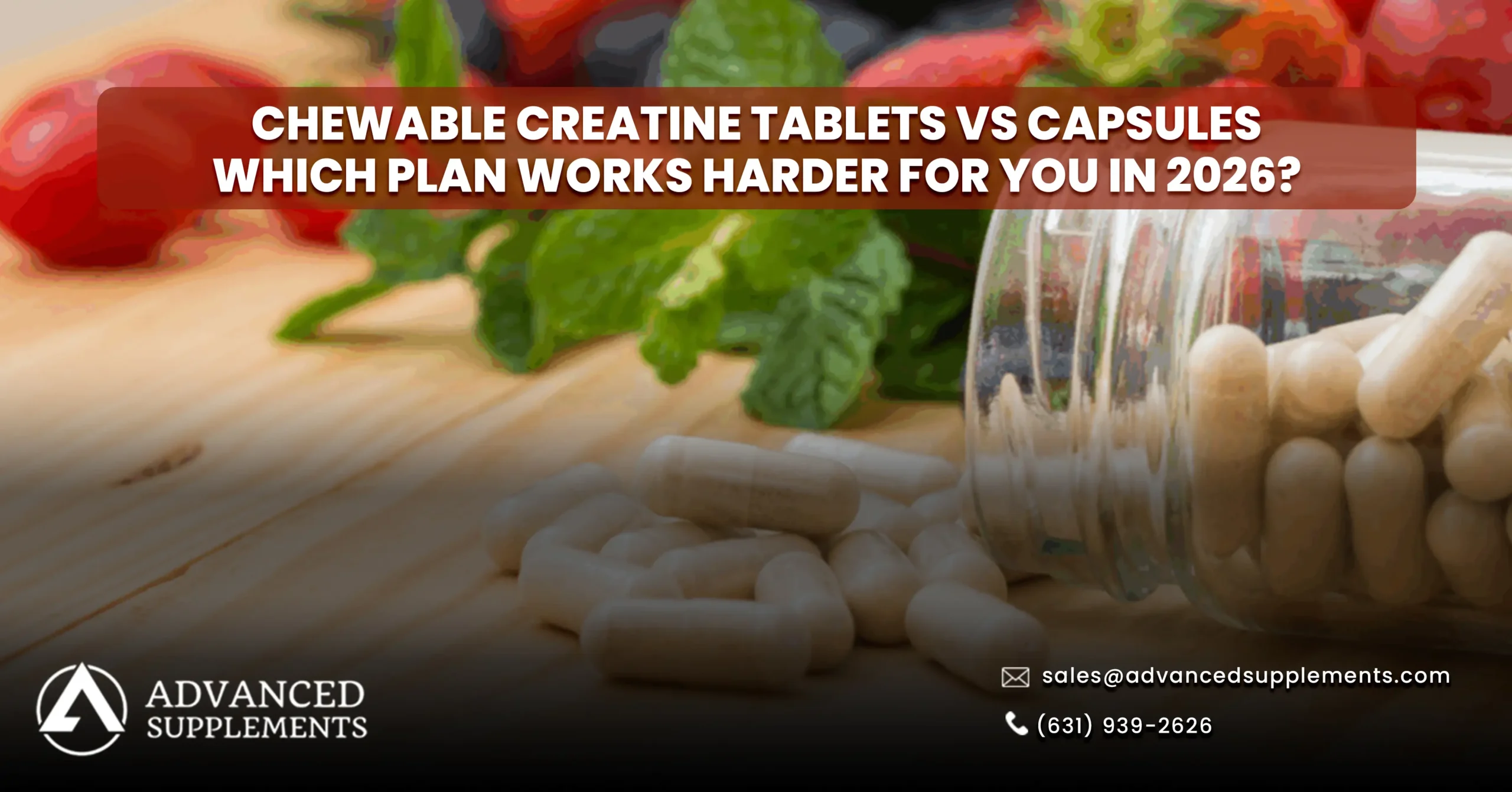 Chewable Creatine Tablets vs Capsules