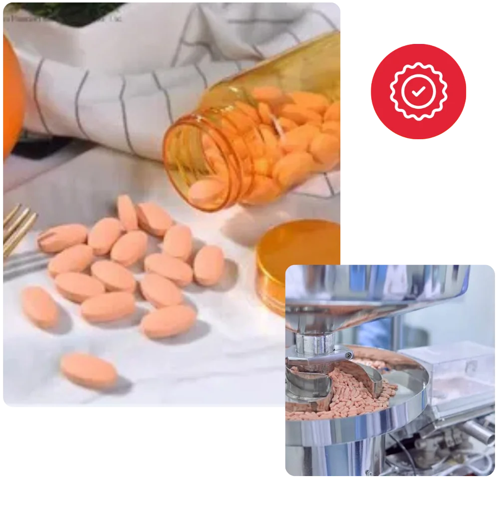 contract manufacturing chewable tablets
