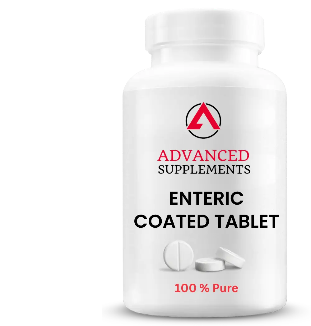 Enteric coated tablet manufacturing