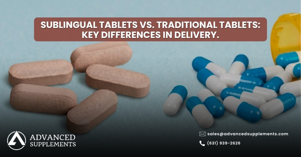 Sublingual Tablets vs. Traditional Tablets